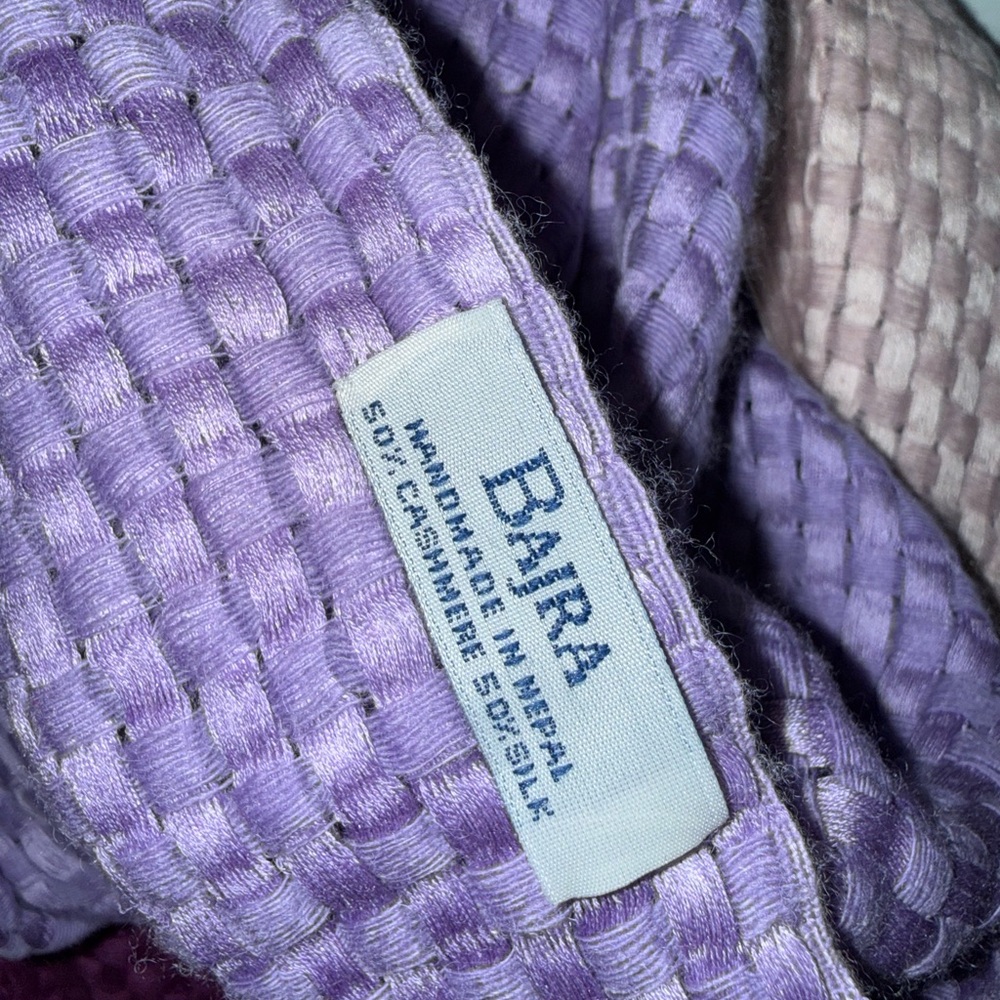 Bajra ombré basketweave scarf - Picture 3 of 6